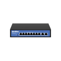 Ernitec 10-portars Gigabit PoE-switch